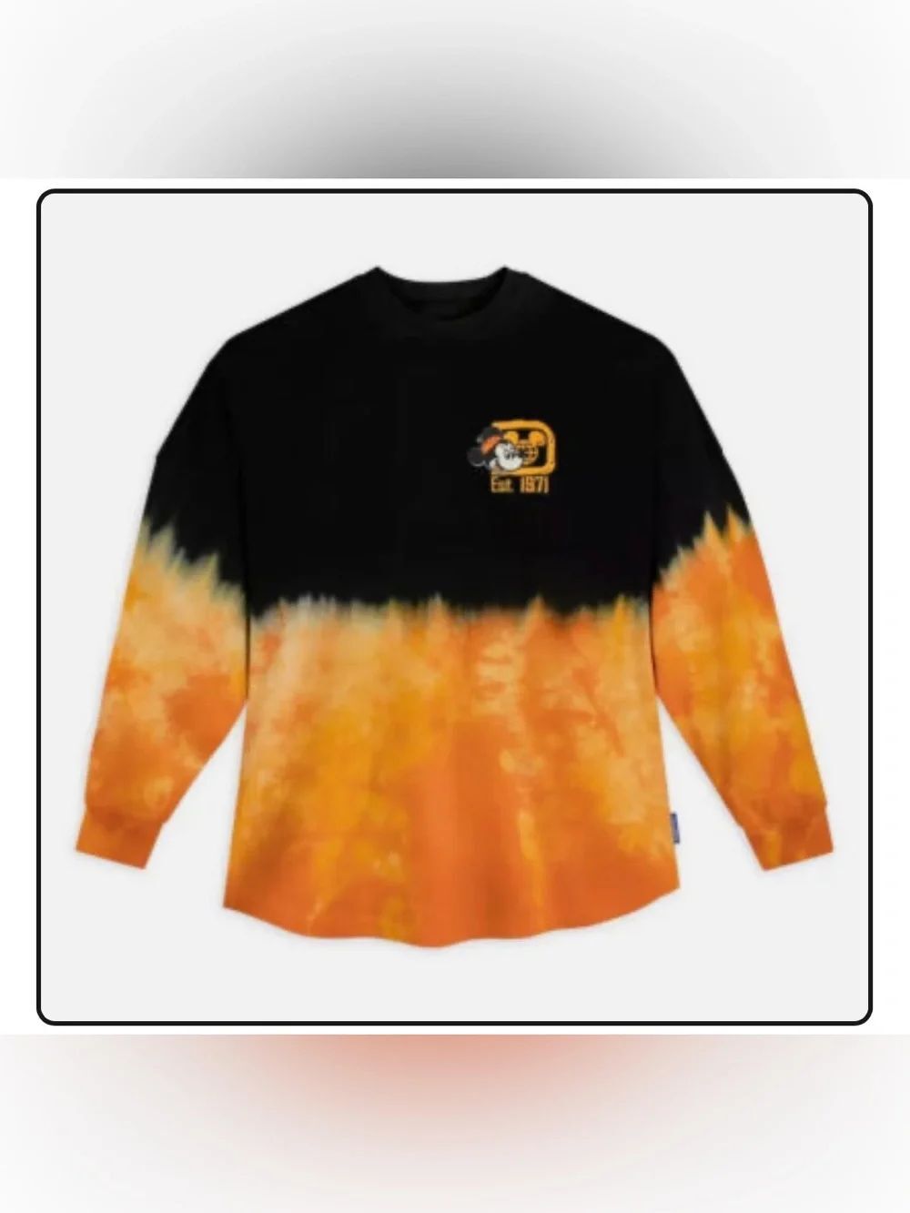 2022 Spirit Jersey Adults - DISNEY WORLD MICKEY MOUSE TIE DYE HAPPY HALLOWEEN